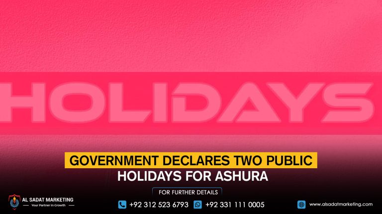 The government declares two public holidays for Ashura
