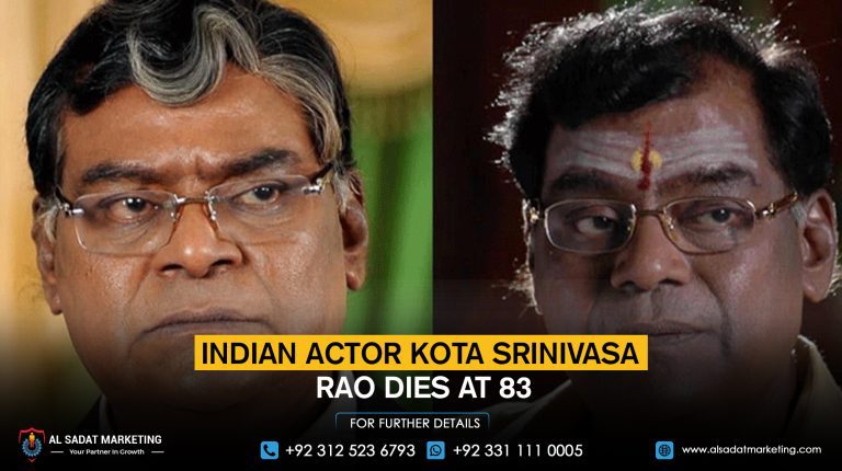 Indian actor Kota Srinivasa Rao dies at 83