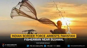 Indian border force arrests Pakistani fisherman near Sujawal