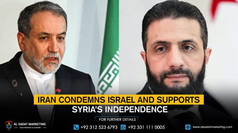 Iran condemns Israel and supports Syria’s independence