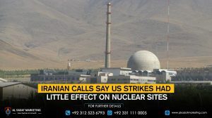Iranian calls say US strikes had little effect on nuclear sites
