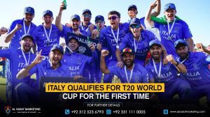 Italy Qualifies for T20 World Cup for the First Time