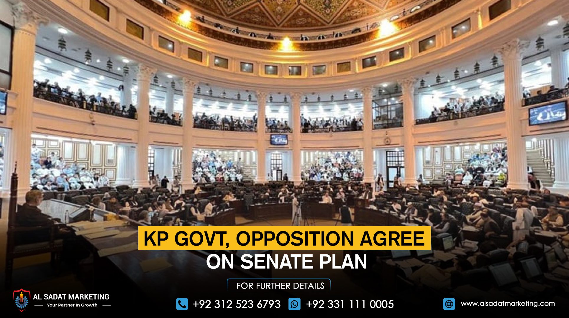 KP govt, opposition agree on Senate plan