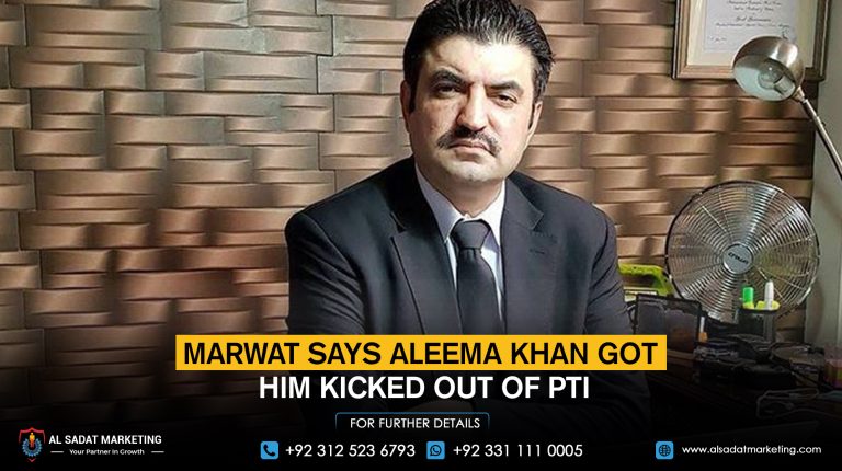 Marwat says Aleema Khan got him kicked out of PTI