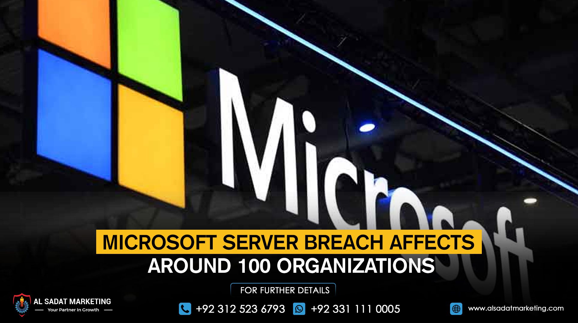 Microsoft Server Breach Affects Around 100 Organizations