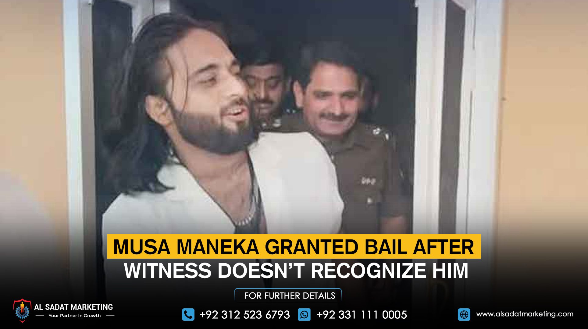 Musa Maneka was granted bail after the witness didn’t recognize him