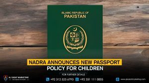 NADRA Announces New Passport Policy for Children