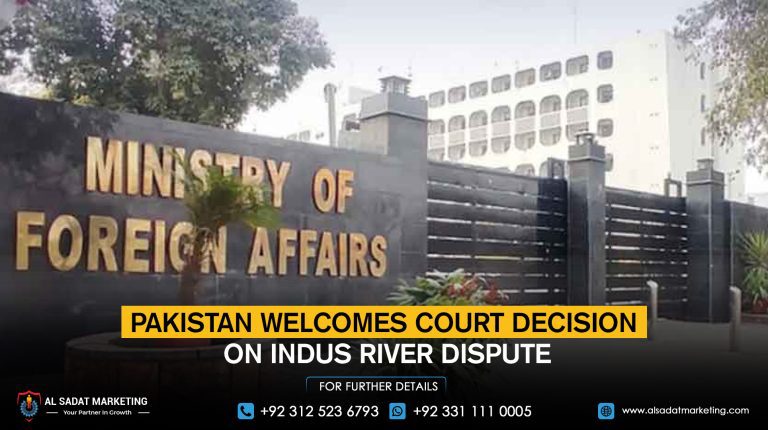 Pakistan welcomes court decision on Indus River dispute