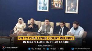 PTI to challenge court rulings in May 9 case in high court