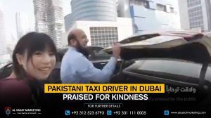 Pakistani taxi driver in Dubai praised for kindness