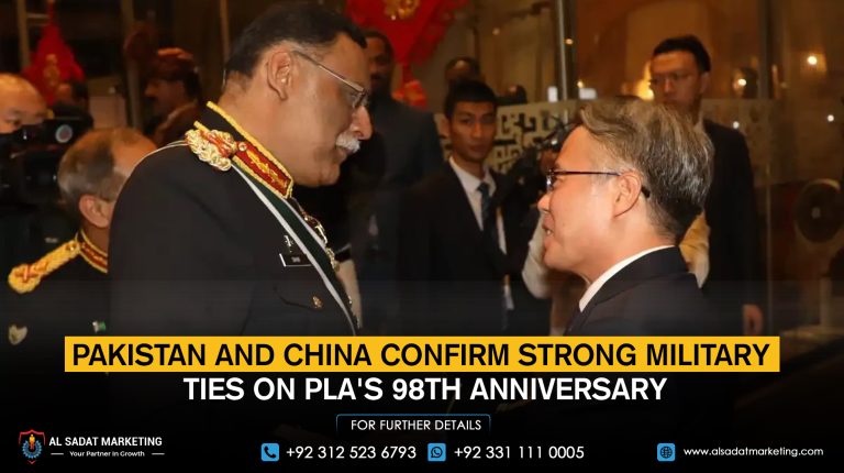 Pakistan and China confirm strong military ties on PLA's 98th anniversary