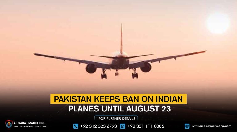 Pakistan keeps ban on Indian planes until August 23