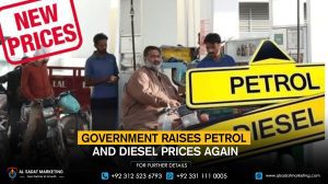 The government raises petrol and diesel prices again