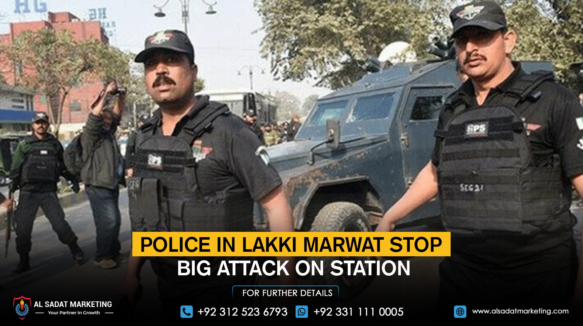 Police in Lakki Marwat Stop Big Attack on Station
