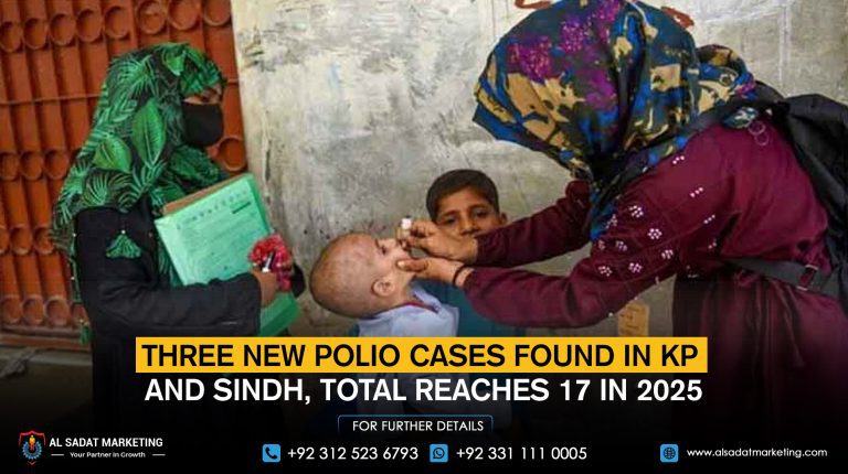 Three New Polio Cases Found in KP and Sindh, Total Reaches 17 in 2025