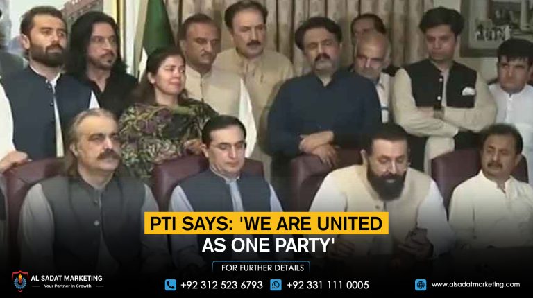 PTI says: 'We are united as one party'