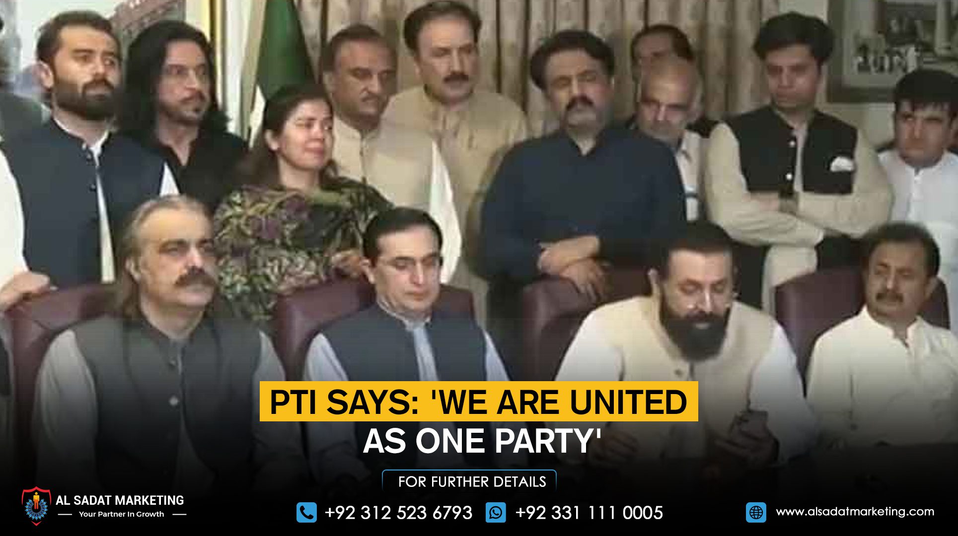 PTI says: 'We are united as one party'