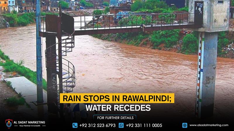 Rain stops in Rawalpindi; water recedes
