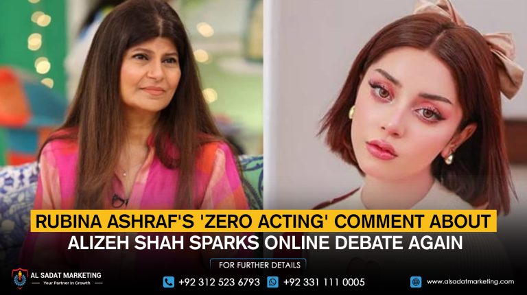 Rubina Ashraf's 'zero acting' comment about Alizeh Shah sparks online debate again