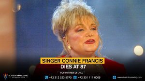 Singer Connie Francis dies at 87