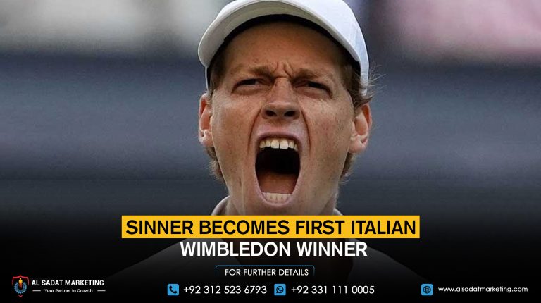 Sinner becomes first Italian Wimbledon winner