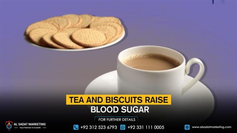 Tea and biscuits raise blood sugar