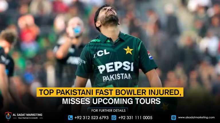 Top Pakistani Fast Bowler Injured, Misses Upcoming Tours