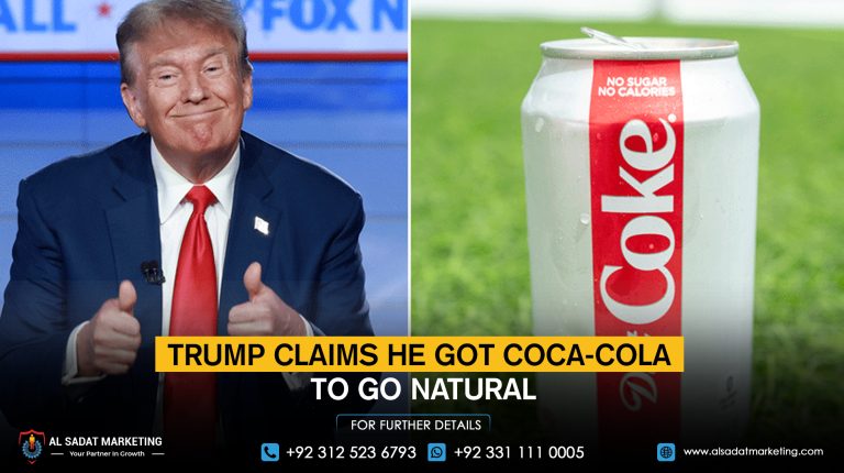 Trump claims he got Coca-Cola to go natural