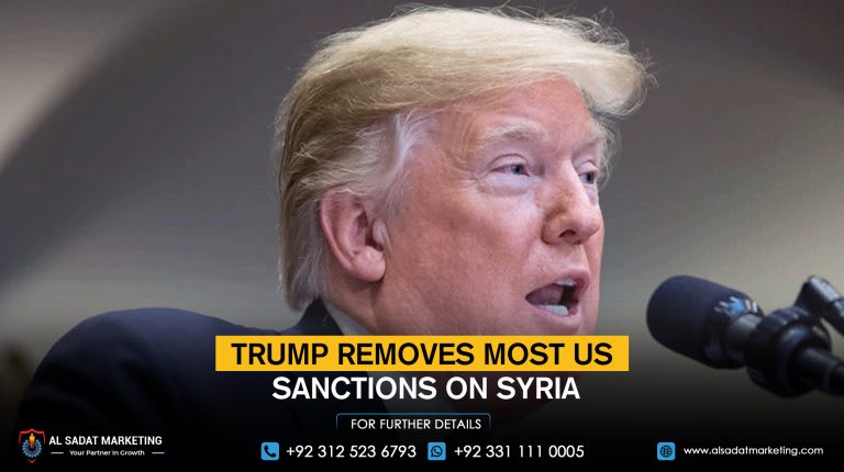 Trump removes most US sanctions on Syria