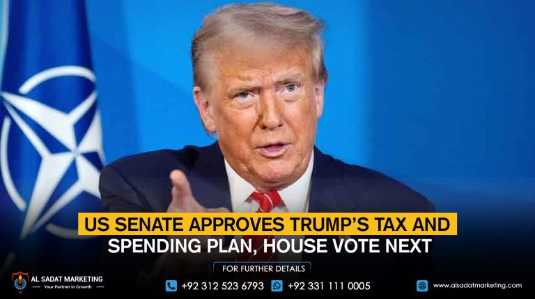 US Senate approves Trump’s tax and spending plan, House vote next