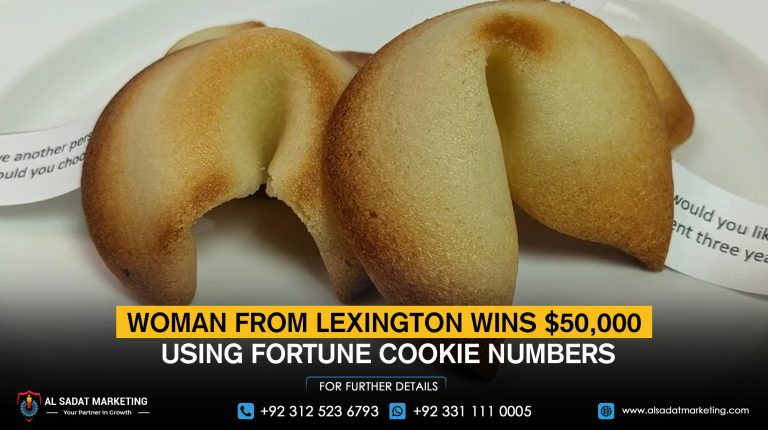 A woman from Lexington wins $50,000 using fortune cookie numbers