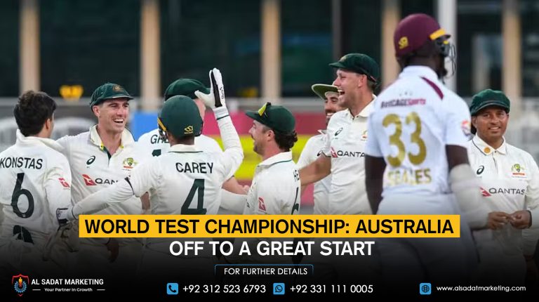 World Test Championship: Australia Off to a Great Start