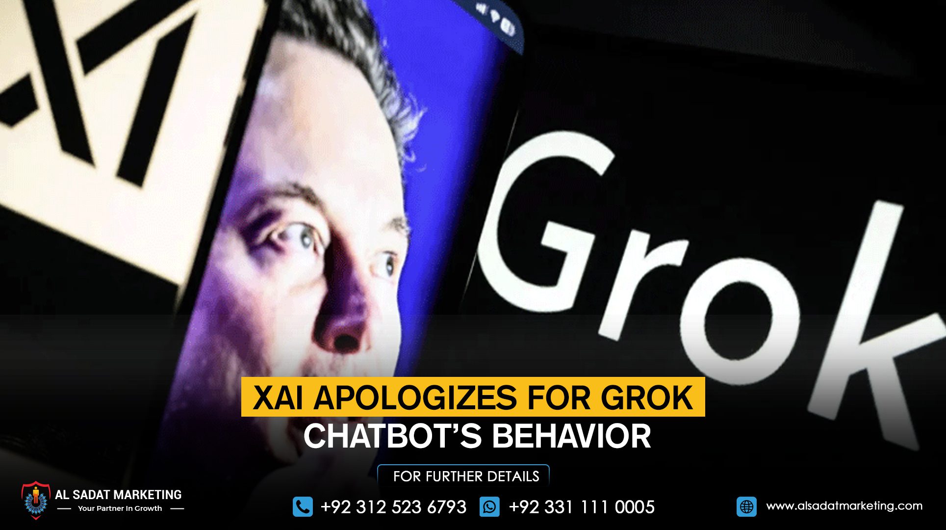 xAI apologizes for Grok chatbot’s behavior
