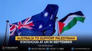 Australia to support Palestinian statehood at UN in September