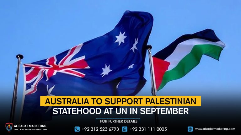 Australia to support Palestinian statehood at UN in September