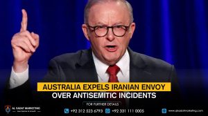 Australia expels Iranian envoy over antisemitic incidents