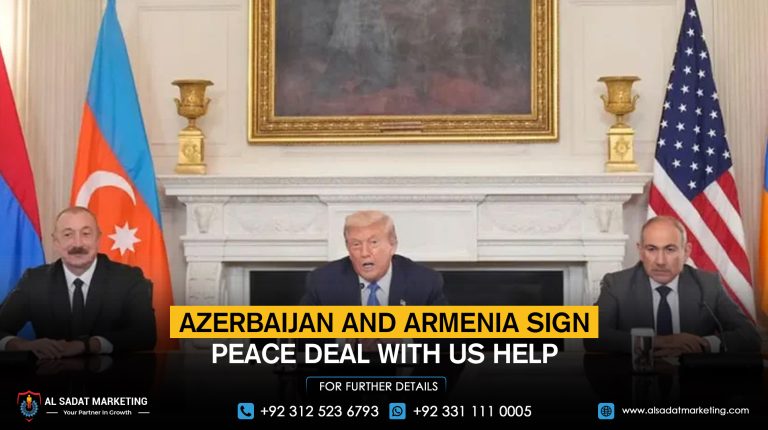 Azerbaijan and Armenia sign peace deal with US help