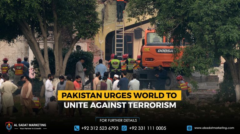 Pakistan urges world to unite against terrorism