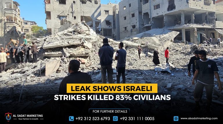 Leak shows Israeli strikes killed 83% civilians