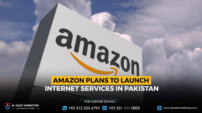 Amazon plans to launch internet services in Pakistan