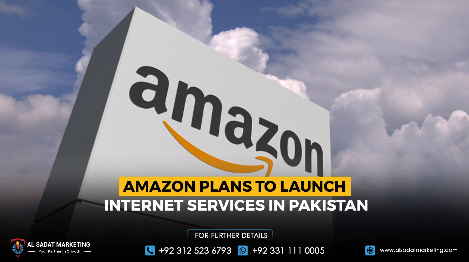 Amazon plans to launch internet services in Pakistan