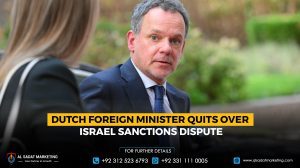 Dutch foreign minister quits over Israel sanctions dispute