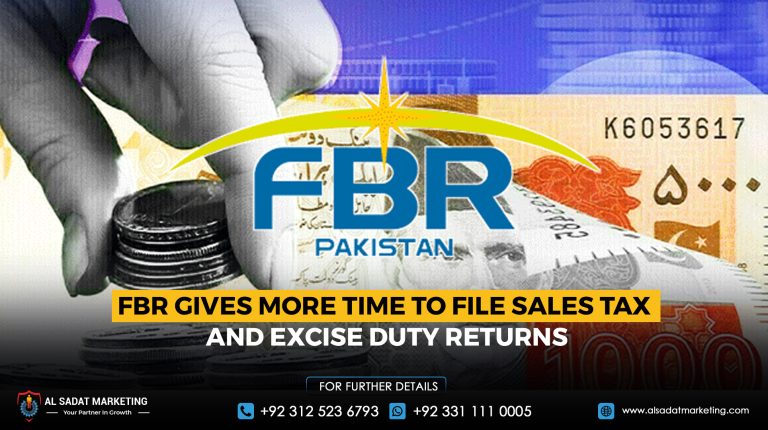 FBR gives more time to file sales tax and excise duty returns