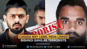 Canada may label the India-linked Bishnoi gang as terrorists