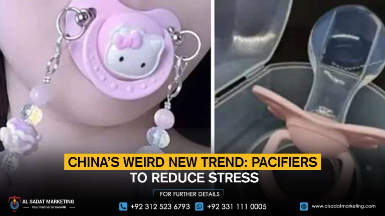 China’s weird new trend: Pacifiers to reduce stress