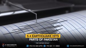5.4 earthquake hits parts of Pakistan