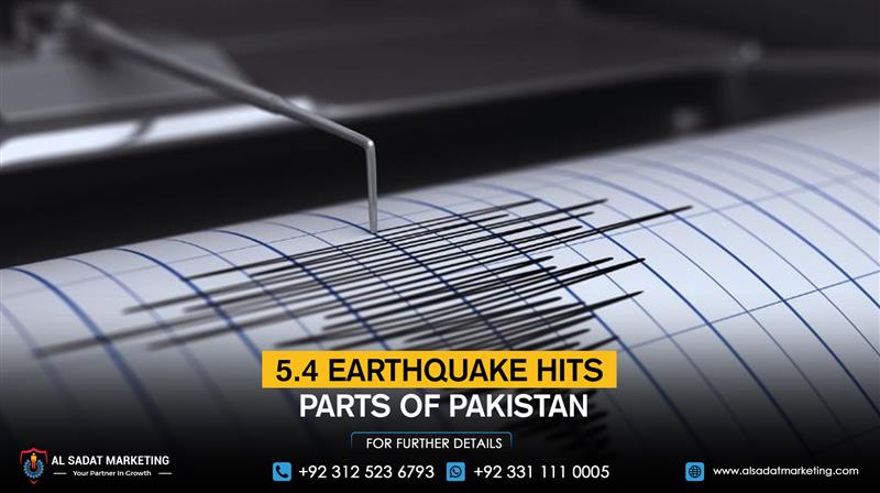 5.4 earthquake hits parts of Pakistan
