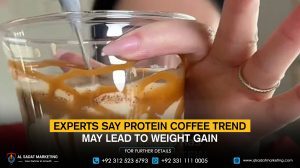 Experts say the protein coffee trend may lead to weight gain