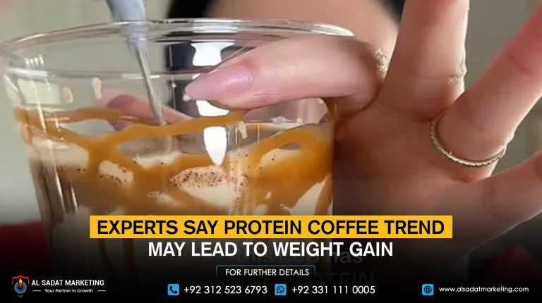 Experts say the protein coffee trend may lead to weight gain