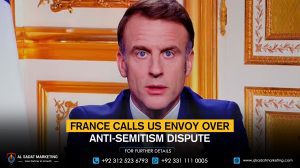 France calls US envoy over anti-Semitism dispute